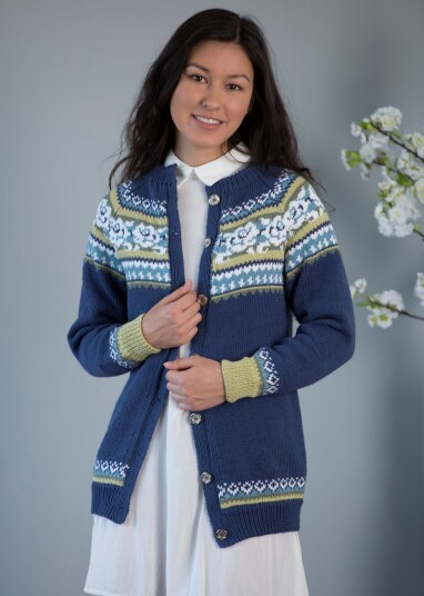 Viking Garn 1808 8 Megan Jakke Viking Garn 1808 8 Megan Jakke