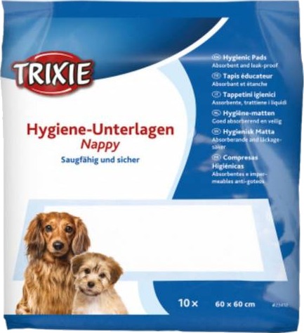 Trixie Housetrainer Tisselaken for valp 60x60cm - 10-pakning