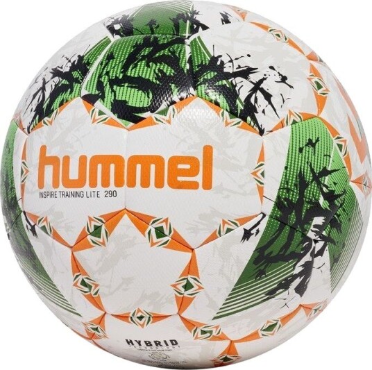 Hummel Fotball Inspire Training Lite 290 Hvit/Grønn/Oransje Str. 4