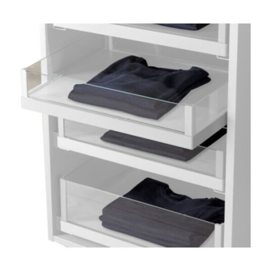 PELLY TRAY GLASSKUFF LITEN 500 HVIT 5242,00,12,11