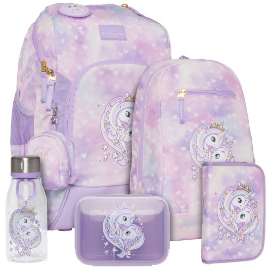 Pakke skolesekk 1.kl Unicorn Princess Purple Active Air FLX Pakke skolesekk 1.kl Unicorn Princess Purple Active Air FLX
