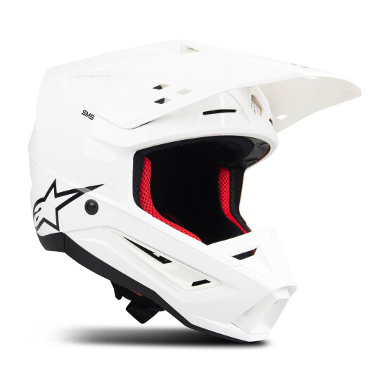 Alpinestars Crosshjelm SM5 Solid Hvit