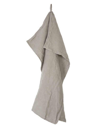 Au Maison Viskestykke-Hør Basic-Vasket - Beige - 65X53CM Au Maison Viskestykke-Hør Basic-Vasket - Beige - 65X53CM