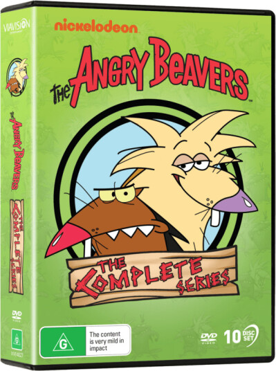 The Angry Beavers Den Komplette Serien DVD