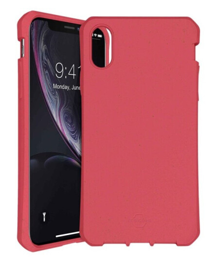 Itskins Feroniabio // Terra - Baksidedeksel For Mobiltelefon - Impactane Bio - Rød - 6.1" - For Apple Iphone Xr