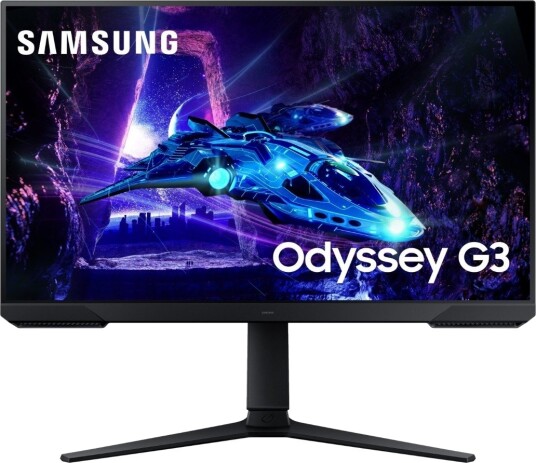 Samsung Odyssey G3 27" Gaming Skjerm med 180Hz og 1ms Responstid - Svart