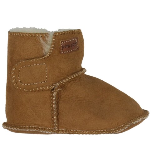 Pom Pom Booty Sheapskin - Beige - 20/21