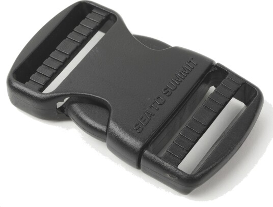 Sea To Summit Field Repair Buckle Side Release 38mm 2 Ladderlock Black OneSize, Black Sea To Summit Field Repair Buckle Side Release 38mm 2 Ladderlock Black OneSize, Black