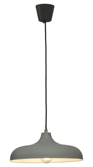 Merkenavn Mangler Tenda 34cm E27 Grå Merkenavn Mangler Tenda 34cm E27 Grå