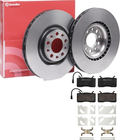 BREMBO BRB3405N0317 Bremseskiver og -klosser