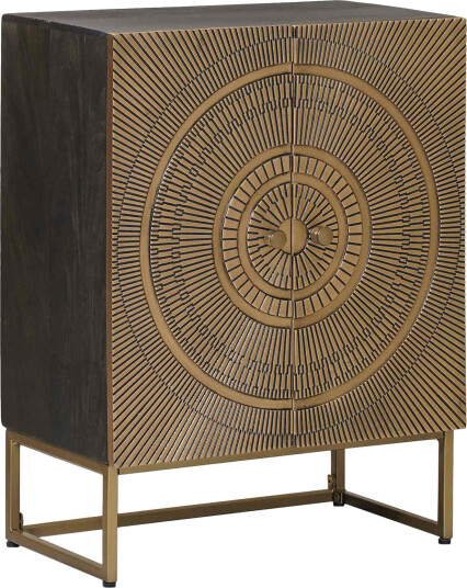 Serviesskap Messing 53,5 x 30 x 70 cm