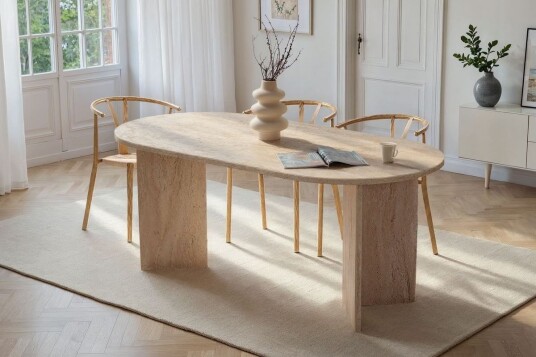 HomitiSpisebord Sablin Beige HomitiSpisebord Sablin Beige