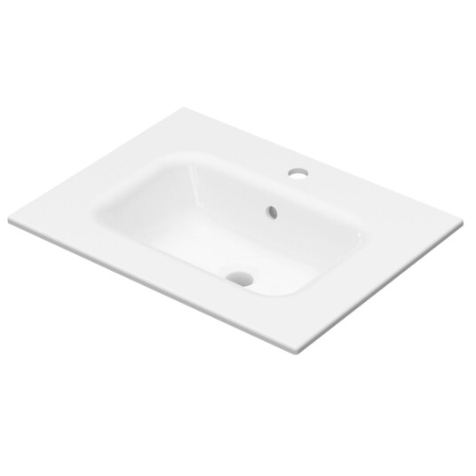 Linn Bad Tor Møbel Hvit 60cm