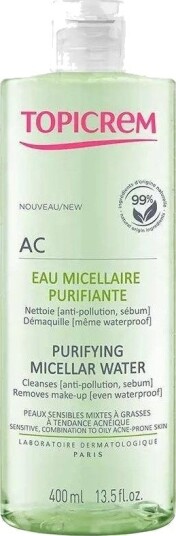 Topicrem Ac Purifying Purifying Micellar Water 400Ml