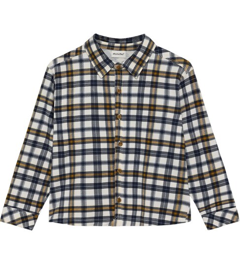 Minymo Shirt Ls Aop Multi/patterned 104 Minymo Shirt Ls Aop Multi/patterned 104
