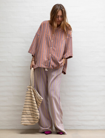 Bongusta Naram Oversized Shirt - Brown - ONE SIZE