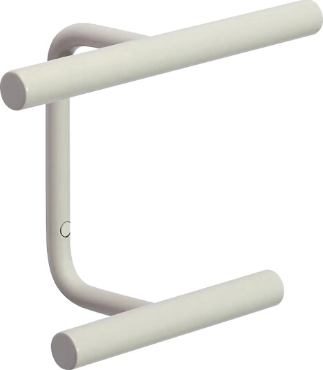 Hübsch Flip Coatrack Light Grey - Grey - 20X10X15CM Hübsch Flip Coatrack Light Grey - Grey - 20X10X15CM