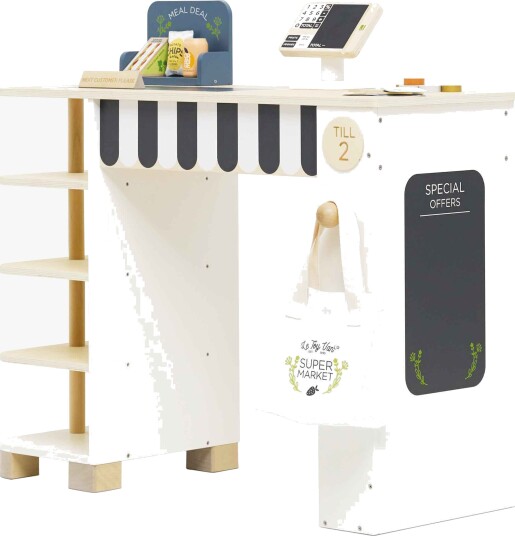 Le Toy Van Supermarket Kasse & Tilbehør