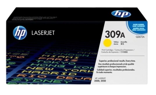 Hp 309A 4000 Sider Gult 1 Stykker