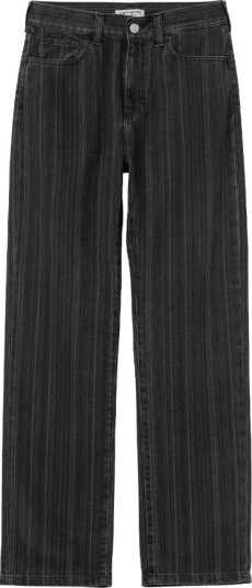 Carhartt Wip Dame Jeans Svart W26,