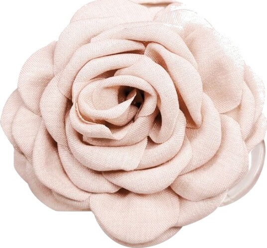 Makeup Mekka Large Flower Hair Clip White