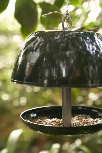 Lauvring Birdie Fuglemater Mørkegrønn H25