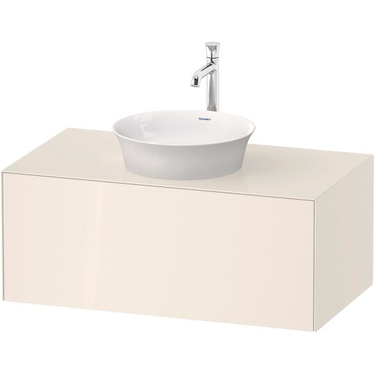 Duravit White Tulip Servantskap 1 skuff 100x55x40,8 cm Nordisk Hvit Høyglans