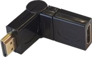 Art Hdmi Adapter Hdmi Hann Til Hdmi Hunn 360° Dreiekontakt