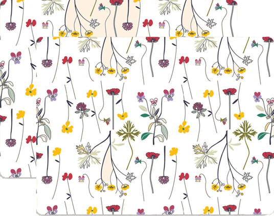 Åry Home Herbarium spisebrikke 30 x 40 cm 2 pakning Off white