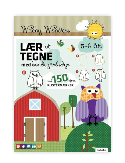 Barbo Toys Aktivitetsbog - Lær At Tegne Med Wacky Wonders Bondegårdsdyr (Dk) - Multi/patterned - ONE SIZE Barbo Toys Aktivitetsbog - Lær At Tegne Med Wacky Wonders Bondegårdsdyr (Dk) - Multi/patterned - ONE SIZE