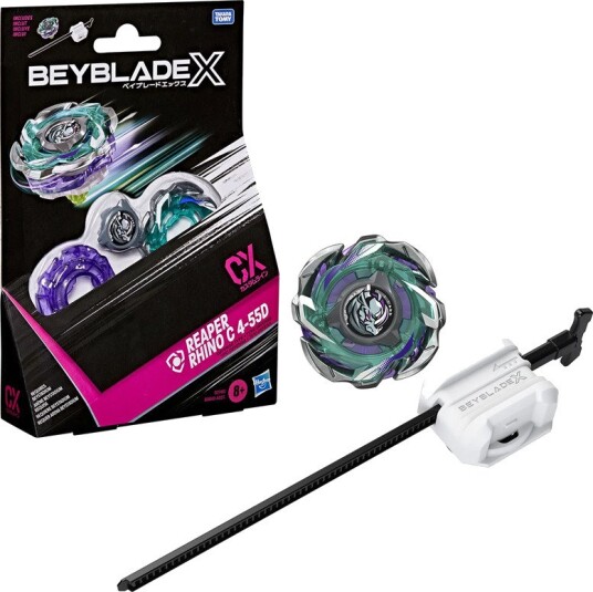 Beyblade X Startersett Med Launcher Reaper Rhino C 4-55D