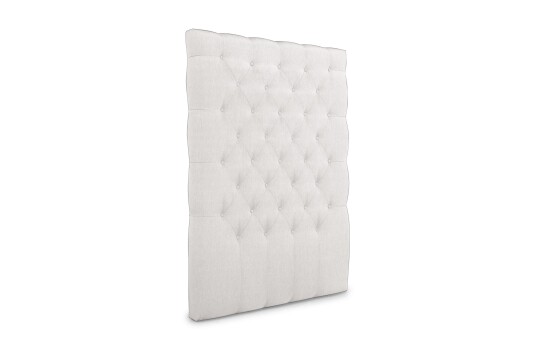 Sengegavl Relax 120 cm Dypstiftet Høy Beige