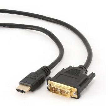 Gembird 1,8 m DVI til HDMI Adapterkabel - Kvalitetsforbindelse