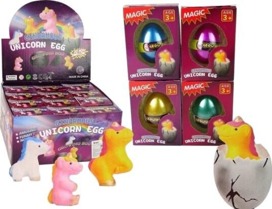 Leantoys Leantoys Baderleke Rosnice I Vann Egg Enhjørning 6 Cm