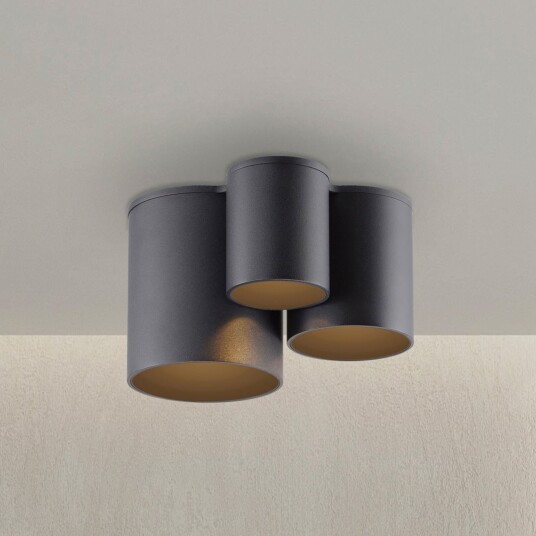 Taklampe PURE Point dimmbar Svart Bad Metall Moderne 16.2 12.5 Svart
