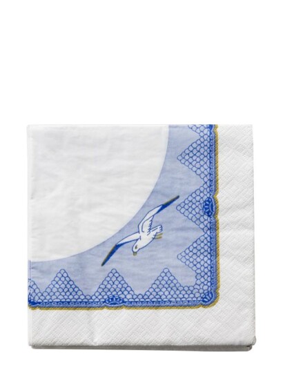 Kunstindustrien Classic Napkins, 33X33 Cm, 20 Pcs. - Blue - 33X33CM Kunstindustrien Classic Napkins, 33X33 Cm, 20 Pcs. - Blue - 33X33CM
