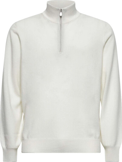 Brunello Cucinelli Herre Strikkevarer Hvit 3XL,