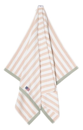 Lexington Strandhåndkle Block Stripe Moonbeam 100x180