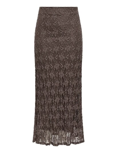 ONLY Onlalbina Long Skirt Jrs Brown XS ONLY Onlalbina Long Skirt Jrs Brown XS