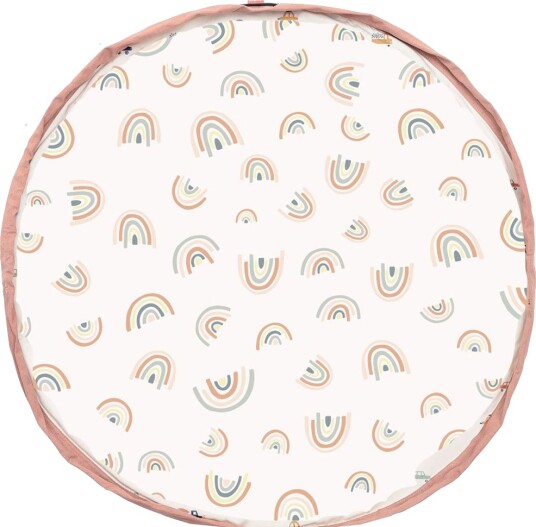 Play&Go Lekematte Ø: 140 Cm Rainbow Play&Go OneSize Lekematte