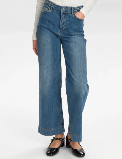 Nümph Nuparis Cropped Jeans   Blue   44