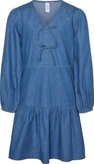 Vero Moda Girl Demi Kjole Blue Denim (128 / 8 år)