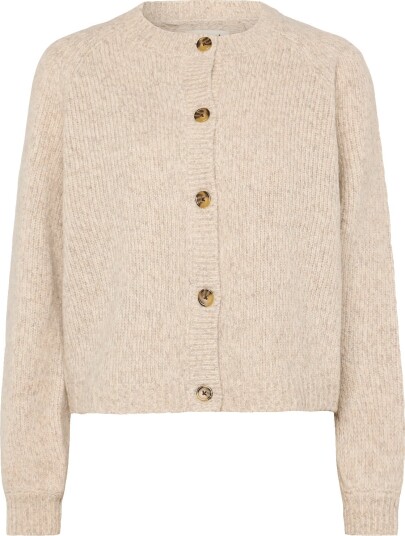 Lollys Laundry Novall Knit Cardigan CREME M Lollys Laundry Novall Knit Cardigan CREME M