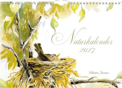 Veggkalender GRIEG 2027 Natur