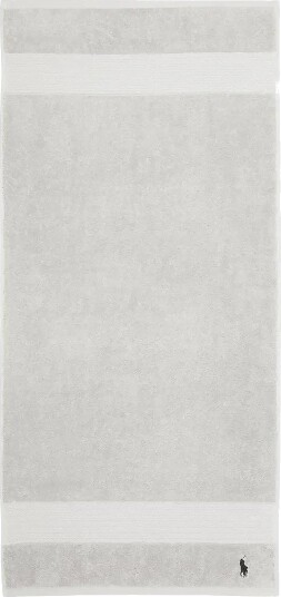 Ralph Lauren Home Player Handtowel Grey 50X100CM Ralph Lauren Home Player Handtowel Grey 50X100CM
