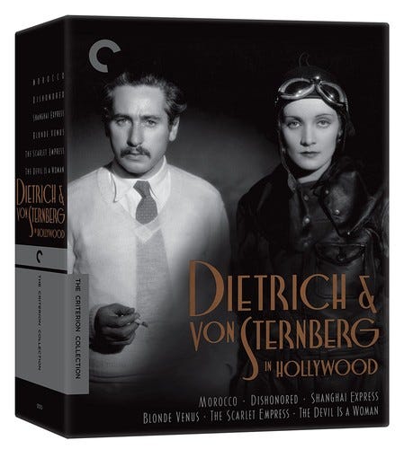 Dietrich & Von Sternberg In Hollywood Bluray