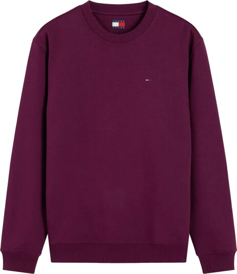 Tommy Jeans Tjm Reg S Flag Crew Ext Burgundy XXL
