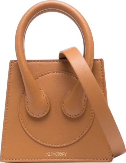 AZ Factory, Dame, Vesker, Brun, ONE SIZE,