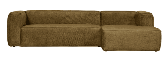 WOOOD Bean Corner Sofa Right Velvet spices