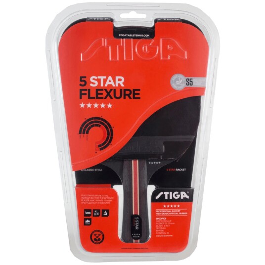 Stiga 5-star Flexure, bordtennisracket 5-star
